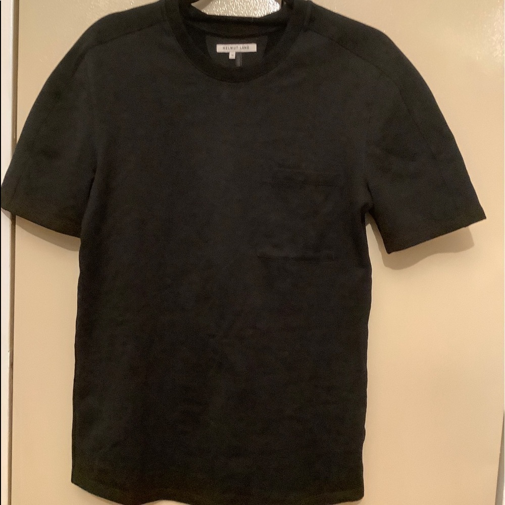 Unisex HELMUT LANG Crew Neck Cotton T-Shirt​​​​​​​